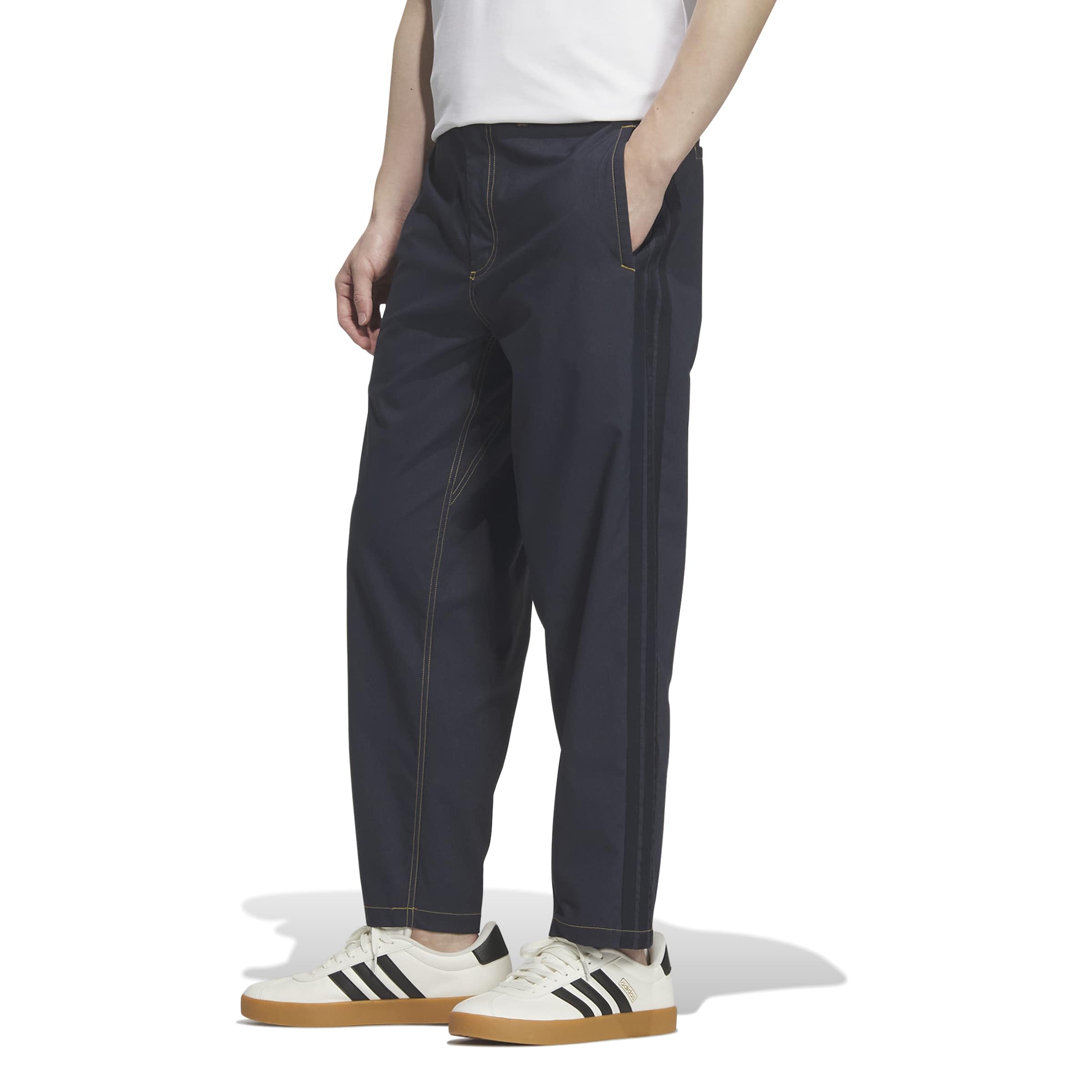 Amazon | アディダス ロングパンツ DENIM テーパードパンツ メンズ